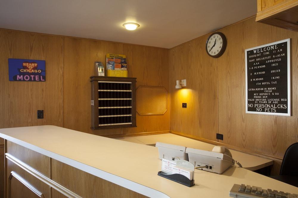 Heart O' Chicago Motel מראה חיצוני תמונה